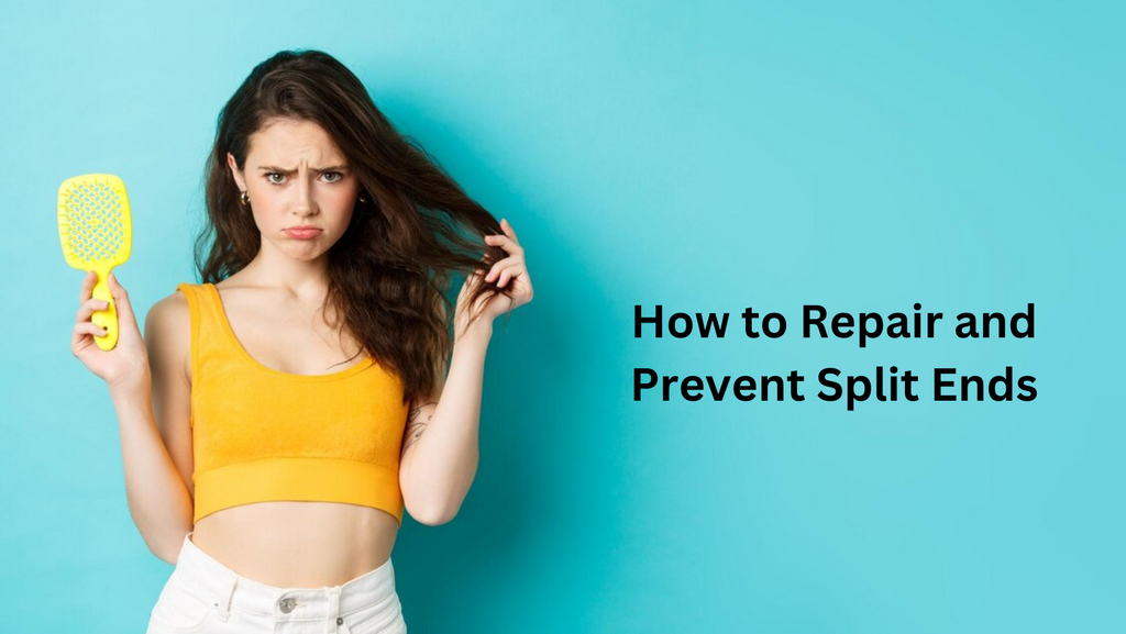 How to Repair and Prevent Split Ends – AWEGANICS