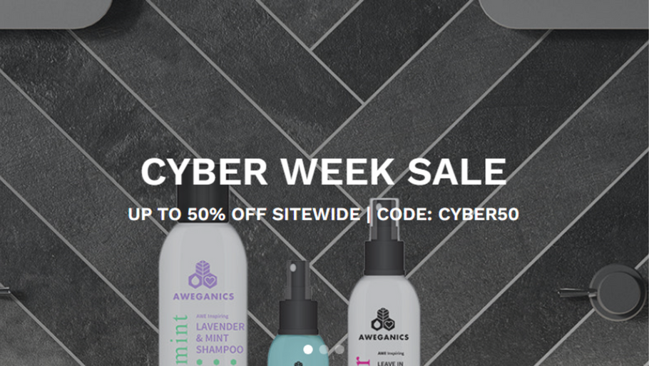 Aweganics Cyber Monday: Your Ticket to Skin Transformation