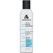 Aweganics Biotin Hair Growth Shampoo, AWE Inspiring All Natural Thickening Shampoo for Hair Loss and Thinning Hair